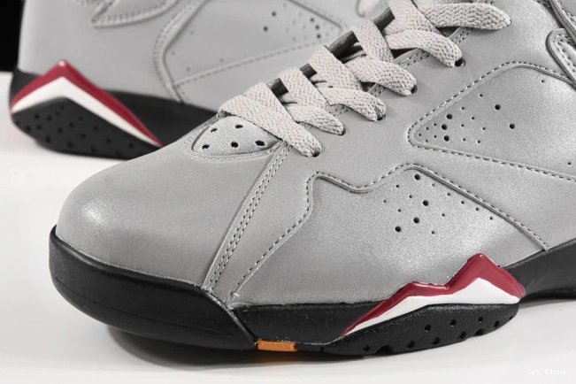 1st Kicks Jordan Cardinal 7 Air Reflective BV6281-006 0728